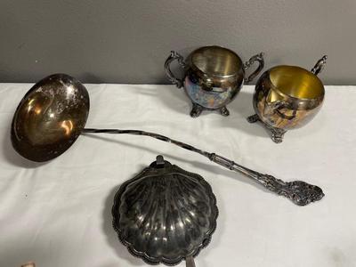 Silver plate items