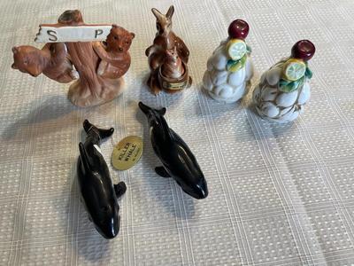 Animal and dessert S&P shakers