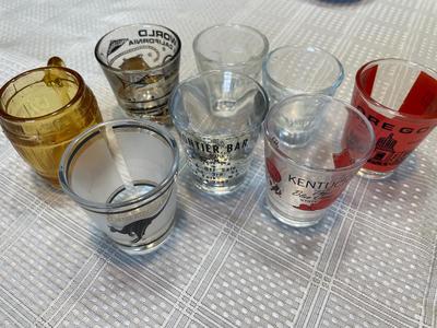 Shot glasses
