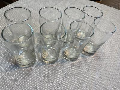 Set of 8 Libbey glasses