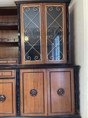 Large imported Italian china hutch