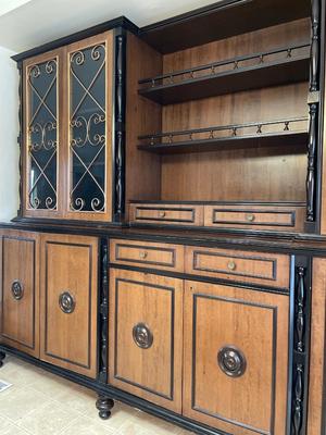Large imported Italian china hutch