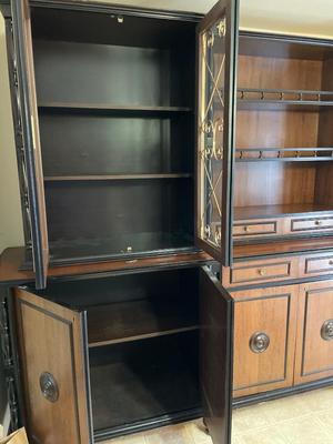 Large imported Italian china hutch
