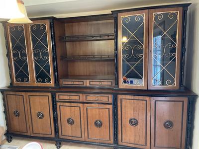 Large imported Italian china hutch