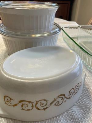 Pyrex & Corning ware baking dishes