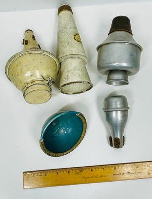 WAH WAH Mute Trumpet Trombone Musical Vintage Aluminum Shastock Clyde McCoy Elton