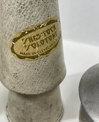 WAH WAH Mute Trumpet Trombone Musical Vintage Aluminum Shastock Clyde McCoy Elton