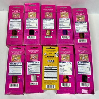 FUZZY FRIENDS Pez Dispensers New Condition in Packages - LOT OF 10