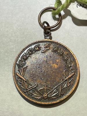 Scarce Original 1888 AAU Amateur Athletic Union of the United States Sports Bronze Medal as Pictured.