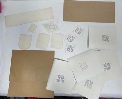Vintage Automotive Equipment Sticker Lot