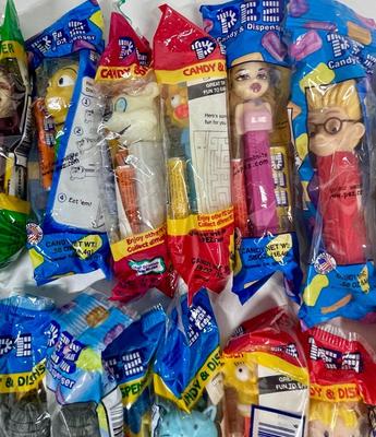 Lot of Pez Dispenser New in Package Misc. Characters