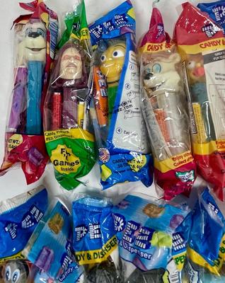 Lot of Pez Dispenser New in Package Misc. Characters