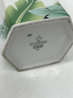 Scherzer Porcelain Vase Bavaria Germany