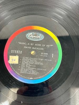 Vintage Jazz Vinyl Album Music: A Bit More Of Me by David McCallum