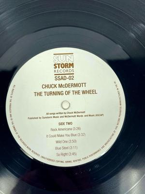 Vintage Folk Music Vinyl Album by Chuck McDermott: The Turning of the Wheel