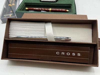 LOT 162J: Cross Pens and Ronson Pen and Pencil Set