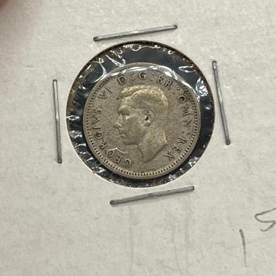 LOT 164J: Antique and Vintage British Coins - 1853 Half Penny, 1912 Sixpence and More