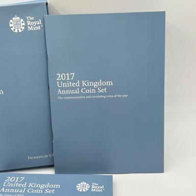 LOT 166J: 2017 United Kingdom Brilliant Uncirculated Annual Coin Set