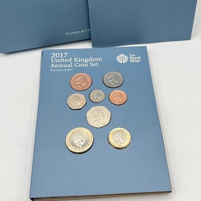 LOT 166J: 2017 United Kingdom Brilliant Uncirculated Annual Coin Set