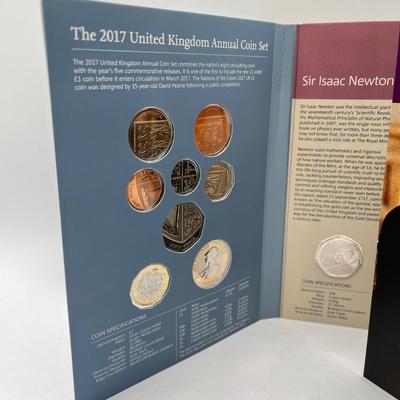 LOT 166J: 2017 United Kingdom Brilliant Uncirculated Annual Coin Set