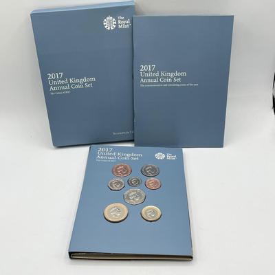 LOT 166J: 2017 United Kingdom Brilliant Uncirculated Annual Coin Set
