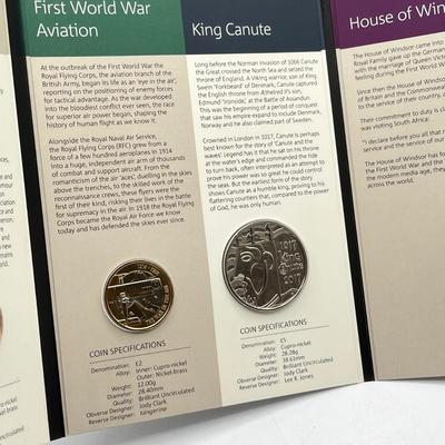 LOT 166J: 2017 United Kingdom Brilliant Uncirculated Annual Coin Set