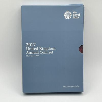 LOT 166J: 2017 United Kingdom Brilliant Uncirculated Annual Coin Set