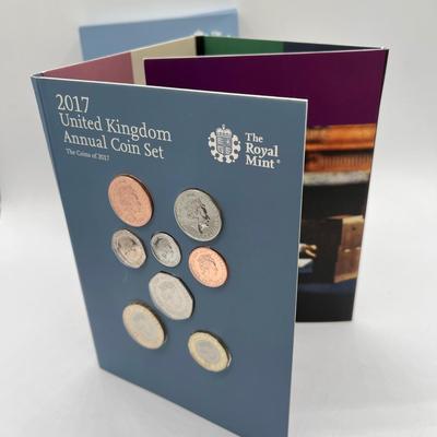 LOT 166J: 2017 United Kingdom Brilliant Uncirculated Annual Coin Set