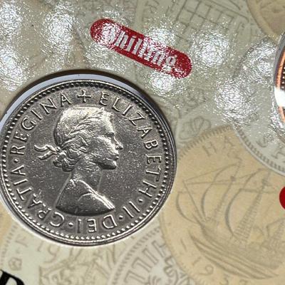 LOT 168J: British Coin Collection - 2015 Brilliant Uncirculated 2-Pound Britannia Coin and More