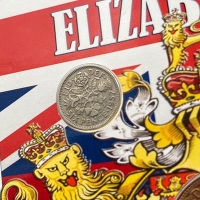 LOT 168J: British Coin Collection - 2015 Brilliant Uncirculated 2-Pound Britannia Coin and More