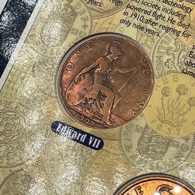 LOT 168J: British Coin Collection - 2015 Brilliant Uncirculated 2-Pound Britannia Coin and More