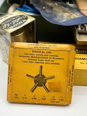 LOT 176J: Big Lot of Watch / Jewelry Repair Tools / Supplies