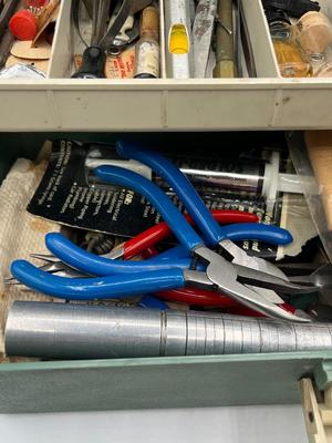 LOT 176J: Big Lot of Watch / Jewelry Repair Tools / Supplies