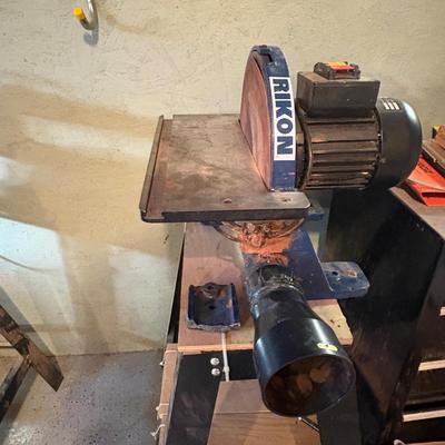 Rikon Disc Sander on Tool Stand (B2-ES)