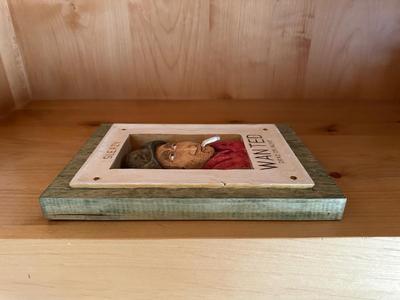 HAND CARVED "SLEAZY" BY AWH