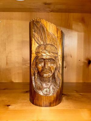 HAND CARVED ART BY AWH