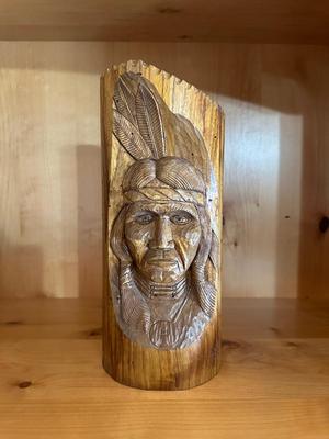 HAND CARVED ART BY AWH