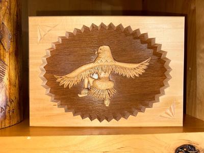 HAND CARVED ART BY AWH