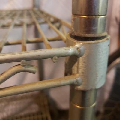 Metal Adjustable Shelf on Casters (B3-KD)