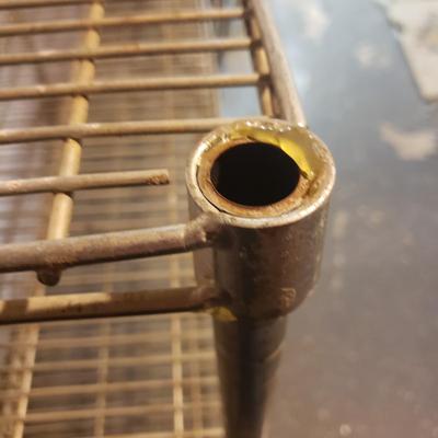 Metal Adjustable Shelf on Casters (B3-KD)