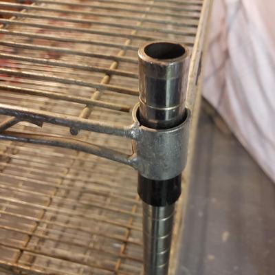 Metal Adjustable Shelf on Casters (B3-KD)