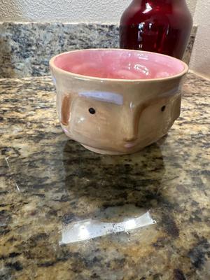 Ruby Red Vase and pottery