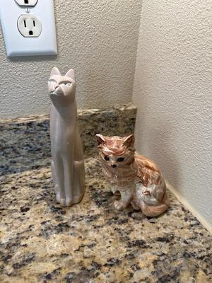 Montana Clay and soapstone cats