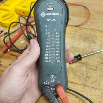 Electronic Testers-Sperry, Greenlee and Extech (B3-KD)