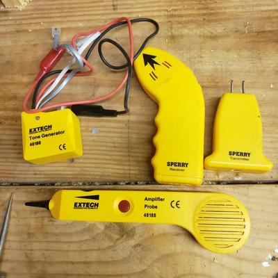 Electronic Testers-Sperry, Greenlee and Extech (B3-KD)