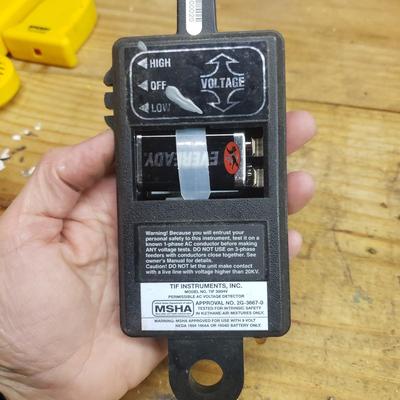 Electronic Testers-Sperry, Greenlee and Extech (B3-KD)