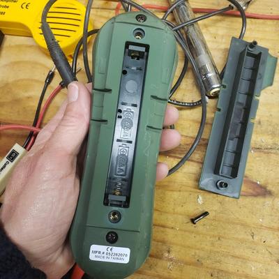 Electronic Testers-Sperry, Greenlee and Extech (B3-KD)