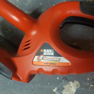 Black & Decker Battery Operated Hedge Trimmer and Sander (B3-KD)