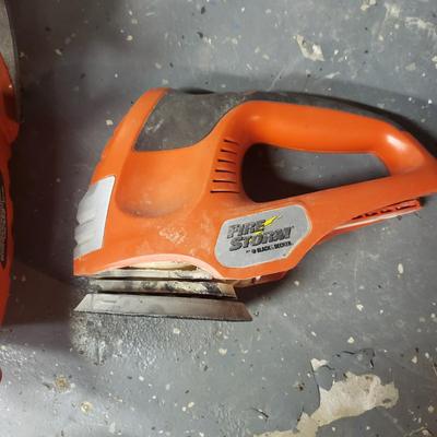 Black & Decker Battery Operated Hedge Trimmer and Sander (B3-KD)
