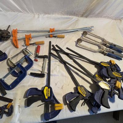 Irwin, Kreg, and Misc. Clamps (B2-ES)